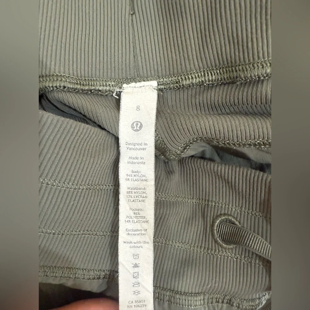 lululemon athletica Men's Charcoal Drawstring Joggers